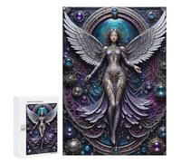 Puzzle Per Adolescenti 300 PCS Galactic Angel Steampunk Puzzle Per Adulti Giochi Rilassanti Gara Di Velocità Manuale Sfida Da Completare 300 PCS