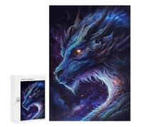 Puzzle Per Adolescenti 300 PCS Galactic Dragon Artwork -1 Puzzle Per Adolescenti Sfida Difficile Allena La Tua Mente E Le Tue Mani Rompicapo Giochi Per Famiglie 300 PCS