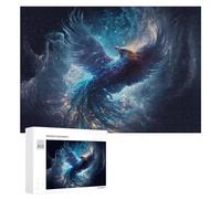 Puzzle Per Adolescenti 300 PCS Galactic Phoenix Cosmic Artwork -1 Puzzle Per Adulti Giochi Rilassanti Ma Divertenti E Umoristici Sfida Da Completare 300 PCS