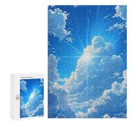 Puzzle Per Adolescenti 300 PCS Heavenly Light Cloudscape Puzzle Per Adulti Giochi Divertenti Perfetto Per Decorare E Fare Regali A Tutta La Famiglia 300 PCS