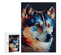 Puzzle Per Adolescenti 300 PCS Husky Abstract Puzzle Per Adolescenti Giocattoli Antistress Assemblaggio Di Modelli Regali Unici Per Compleanno E Natale 300 PCS