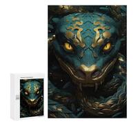 Puzzle Per Adolescenti 300 PCS King Cobra Puzzle Per Adulti Giochi Rilassanti Per Divertimento in Famiglia Regali Di Natale E Compleanno 300 PCS