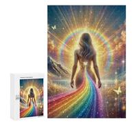 Puzzle Per Adolescenti 300 PCS Leading The Rainbow Puzzle Per Adulti Giochi Rilassanti Assemblaggio Di Modelli Interazione Genitore-figlio 300 PCS