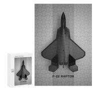 Puzzle Per Adolescenti 300 PCS Lockheed Martin F22 Rapto Puzzle Per Adulti Giochi Rilassanti Gara Di Velocità Manuale Sfida Da Completare 300 PCS