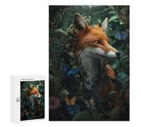 Puzzle Per Adolescenti 300 PCS Magical Whimsical Fox Puzzle Per Adulti Giochi Rilassanti Sfida Difficile Attività Divertenti A Casa 300 PCS
