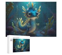 Puzzle Per Adolescenti 300 PCS Oceanic Fantasy Creature Puzzle, Gioco Rompicapo, Regalo Di Compleanno, Attività Divertenti Da Fare A Casa, 300 PCS