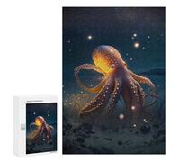 Puzzle Per Adolescenti 300 PCS Octopus Fantasy Genre Puzzle Per Adulti Giochi Rilassanti Analisi E Logica Divertimento Attività A Casa, 300 PCS