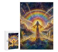 Puzzle Per Adolescenti 300 PCS Open Arms for Abundance Puzzle Per Adulti Giochi Rilassanti Assemblaggio Di Modelli Interazione Genitore-figlio 300 PCS