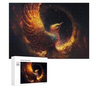 Puzzle Per Adolescenti 300 PCS Phoenix Rising A Mythical Firebird Artwork Puzzle Divertenti Da Assemblare, Modelli, Regali Unici Per Compleanno E Natale 300 PCS