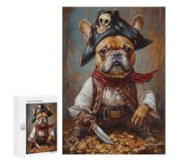 Puzzle Per Adolescenti 300 PCS Pirate Dog Treasure Chest-19 Puzzle Per Adulti Assemblaggio Di Modelli Attività Divertenti A Casa Giochi Stimolanti Giocattoli 300 PCS