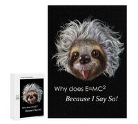 Puzzle Per Adolescenti 300 PCS Professor Sloth Puzzle Per Adulti Giochi Per Famiglie Decorazione Per La Casa Regali Di Natale E Compleanno 300 PCS