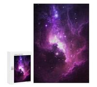 Puzzle Per Adolescenti 300 PCS Purple Space 02 Puzzle Per Adulti Gioco Rompicapo Difficile Difficile Unico Compleanno E Regali 300 PCS