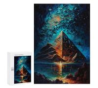 Puzzle Per Adolescenti 300 PCS Rocky Desert Pyramids Puzzle Per Adolescenti Giocattoli Antistress Assemblaggio Di Modelli Regali Unici Per Compleanno E Natale 300 PCS