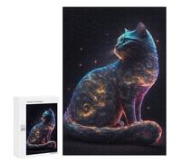Puzzle Per Adolescenti 300 PCS Space Is Wild Cat Galaxies Puzzle Per Adulti Giochi Rilassanti Ma Divertenti E Umoristici Sfida Da Completare 300 PCS