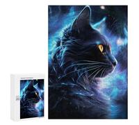 Puzzle Per Adolescenti 300 PCS Space Mystical Cat Puzzle Per Adulti Giochi Rilassanti Sfida Difficile Attività Divertenti A Casa 300 PCS