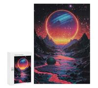 Puzzle Per Adolescenti 300 PCS Space River Puzzle Per Adulti Giochi Rilassanti Sfida Difficile Attività Divertenti A Casa 300 PCS