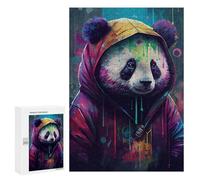 Puzzle Per Adolescenti 300 PCS The Comfortable Panda Puzzle Per Adulti Giochi Rilassanti Sfida Difficile Attività Divertenti A Casa 300 PCS