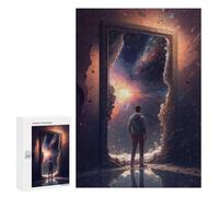 Puzzle Per Adolescenti 300 PCS The Door to The Unknown V2 Puzzle Per Adulti Giochi Rilassanti Decorazione Da Parete Ottimo Regalo Per I Giocatori 300 PCS