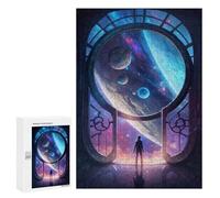 Puzzle Per Adolescenti 300 PCS The Door to The Unknown V4 Puzzle Per Adulti, Gioco Rompicapo, Decorazione Perfetta, Divertimento A Casa, Attività, 300 PCS