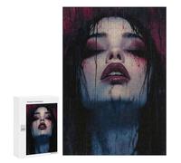 Puzzle Per Adolescenti 300 PCS The Vampire Lady Puzzles Per Adulti Giochi Rilassanti Difficile Sfida Attività Divertenti Per La Casa 300 PCS