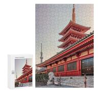 Puzzle Per Adolescenti 300 PCS Tokyo Architecture Puzzle Per Adulti Gioco Rompicapo Difficile Difficile Unico Compleanno E Regali 300 PCS