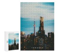 Puzzle Per Adolescenti 300 PCS Toronto Puzzle Per Adolescenti Giocattoli Antistress Assemblaggio Di Modelli Regali Unici Per Compleanno E Natale 300 PCS