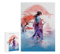Puzzle Per Adolescenti 300 PCS Vintage Japanese Puzzle Per Adulti Gioco Rompicapo Difficile Difficile Unico Compleanno E Regali 300 PCS