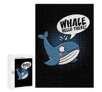 Puzzle Per Adolescenti 300 PCS Whale Hello There Puzzle Per Adulti Giochi Rilassanti Decorazione Per La Casa Regali Unici Per Compleanno E Natale 300 PCS