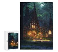 Puzzle Per Adolescenti 300 PCS Whispering Willow Cottage Puzzle Per Adulti Giochi Per Famiglie Decorazione Per La Casa Regali Di Natale E Compleanno 300 PCS