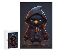 Puzzle Per Adolescenti 300 PCS Wizard The Crow Puzzle Per Adulti Giochi Rilassanti Per Divertimento in Famiglia Regali Di Natale E Compleanno 300 PCS