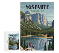 Puzzle Per Adolescenti 300 PCS Yosemite National Park Puzzle Per Adolescenti Giochi Rilassanti Assemblaggio Di Modelli Regali Unici Per Compleanno E Natale 300 PCS