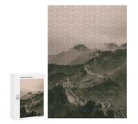 Puzzle Per Adolescenti 300 PCS Zen Great Wall Of China Puzzle, Gioco Rompicapo, Regalo Di Compleanno, Attività Divertenti Da Fare A Casa, 300 PCS