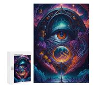 Puzzle per adolescenti 300 pezzi Eye of The Universe -11 puzzle per adulti pratico gioco per migliorare la memoria, attività divertenti per la casa 300 pezzi