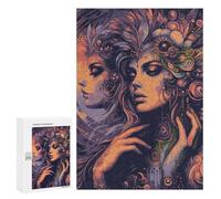 Puzzle per adolescenti, 300 pezzi, puzzle a specchio, per adulti, gioco di famiglia, un'opera d'arte per compleanno, Natale, 300 pezzi