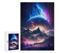 Puzzle per adolescenti, 300 pezzi, puzzle Wonder Planet Aurora, puzzle per adulti, gioco di pensiero, regali per donne, compleanno, Natale, 300 pezzi