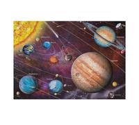 Puzzle Per Adolescenti 38x26cm/1000pcs Exploring Our Solar System A Visual Journey Puzzle Per Adolescenti Migliora La Memoria Difficile Da Completare Gioco Impegnativo Giocattoli 38x26cm/1000pcs