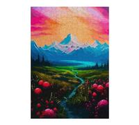 Puzzle Per Adolescenti 38x26cm/1000pcs Natural Beauty Puzzle Per Adulti Gioco Pratico Di Assemblaggio Del Modello Attività Divertenti Da Fare A Casa, 38x26cm/1000pcs