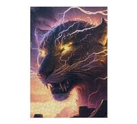 Puzzle Per Adolescenti 38x26cm/1000pcs Thundering Tiger Epic Power Puzzle Per Adulti Giochi Per Famiglie Analisi E Logica Attività Divertenti A Casa 38x26cm/1000pcs