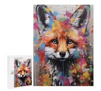 Puzzle Per Adolescenti 500 PCS Banksy Fox Graffiti Art Puzzle Per Adulti Giochi Rilassanti Ma Divertenti E Umoristici Regali Unici Per Compleanno E Natale 500 PCS