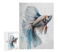 Puzzle Per Adolescenti 500 PCS Betta Fish Puzzle Per Adulti Giochi Rilassanti Ma Divertenti E Umoristici Sfida Da Completare 500 PCS