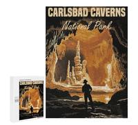 Puzzle Per Adolescenti 500 PCS Carlsbad Caverns National Park Puzzle Per Adulti Giochi Rilassanti Decorazione Murale Attività Divertenti A Casa 500 PCS