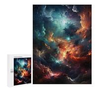 Puzzle Per Adolescenti 500 PCS Cosmic Nebula Sky-1 Puzzle Per Adolescenti Migliora La Memoria Difficile Da Completare Gioco Impegnativo Giocattoli 500 PCS