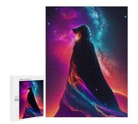 Puzzle Per Adolescenti 500 PCS Cosmic Silhouette Puzzle Per Adulti Giochi Rilassanti Gara Di Velocità Manuale Sfida Da Completare 500 PCS