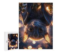 Puzzle Per Adolescenti 500 PCS Cute Bat Hanging Upside Down Puzzle Divertenti Da Assemblare, Modelli, Regali Unici Per Compleanno E Natale 500 PCS