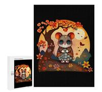 Puzzle Per Adolescenti 500 PCS Cute Mouse in Glasses Puzzle Per Adulti Giochi Rilassanti Sfida Difficile Attività Divertenti A Casa 500 PCS