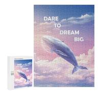 Puzzle Per Adolescenti 500 PCS Dare To Dream Big Puzzle Per Adolescenti Giocattolo Decorazione Da Parete Ma Divertente E Umoristico Unico Compleanno E Regali 500 PCS