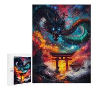 Puzzle Per Adolescenti 500 PCS Dragon Galaxy Gate Puzzle Per Adulti Giochi Divertenti Perfetto Per Decorare E Fare Regali A Tutta La Famiglia 500 PCS