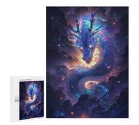 Puzzle Per Adolescenti 500 PCS Enchanted Celestial Dragon Artwork Puzzle Per Adolescenti Sfida Difficile Allena La Tua Mente E Le Tue Mani Rompicapo Giochi Per Famiglie 500 PCS