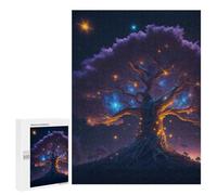 Puzzle Per Adolescenti 500 PCS Enchanted Celestial Tree -1 Puzzle Per Adulti Giochi Rilassanti Ma Divertenti E Umoristici Regali Unici Per Compleanno E Natale 500 PCS