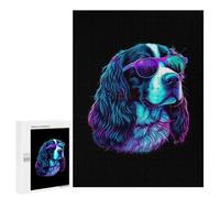Puzzle Per Adolescenti 500 PCS English Springer Spaniel Puzzle Divertenti Da Assemblare, Modelli, Regali Unici Per Compleanno E Natale 500 PCS